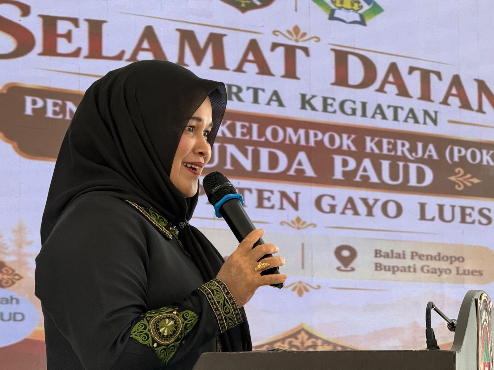 Mukarramah Fadhlullah Perkuat Gerakan Bunda PAUD di Gayo Lues