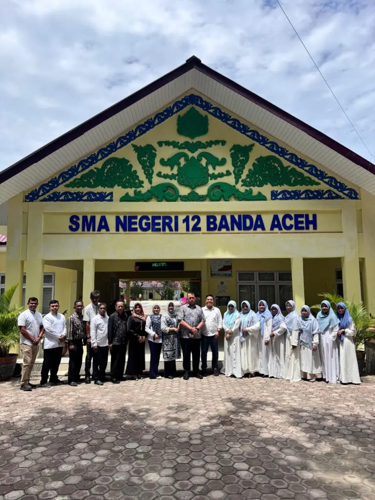 Heri Julius Hadir di Tengah Pemilihan OSIS SMA 12 Banda Aceh, Dorong Siswa Berani Memimpin