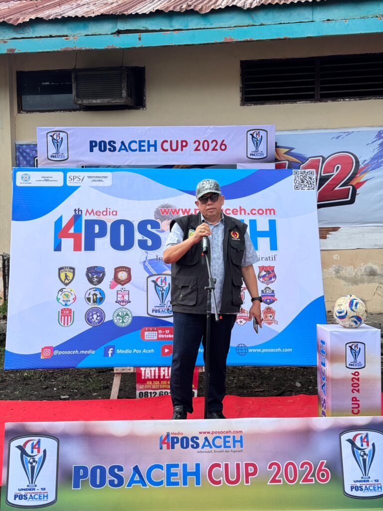 Heri Julius Resmikan Pos Aceh Cup U-12 Bergulir, 20 Tim SSB Siap Bersaing Cetak Talenta Muda