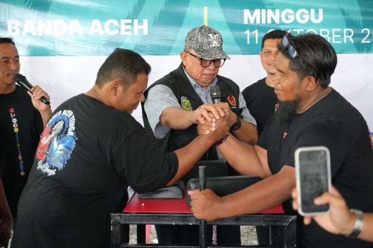 Bukan Sekadar Adu Kekuatan, Panco Aceh Teuga 2026 Jadi Panggung Pembuktian Atlet