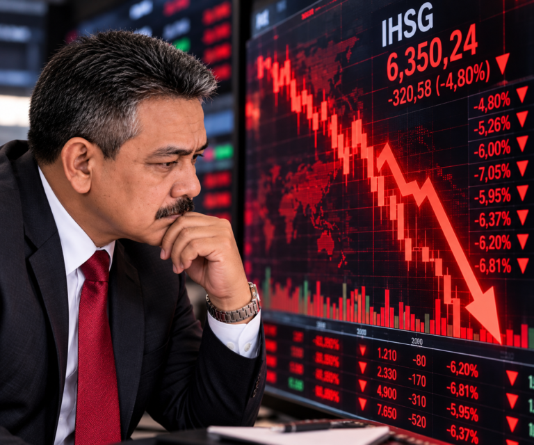 IHSG Runtuh, Trader Saham di Aceh Menjerit: Portofolio Tertekan, Investor Ritel Dihantui Kerugian